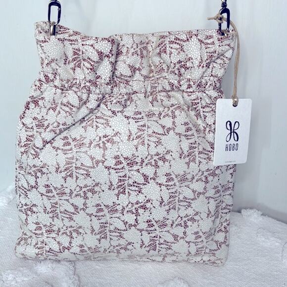 NWT! HOBO Prose Botanical Beauty Leather Convertible Crossbody Bag - Picture 12 of 14